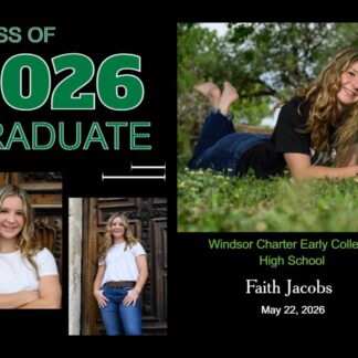 windsor charter early college graduation announcements