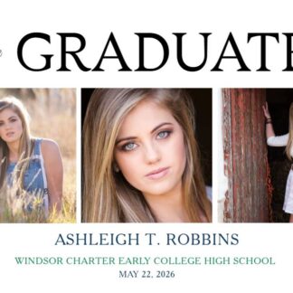 windsor charter early college graduation announcements