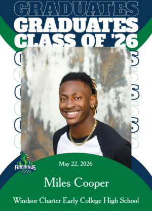 windsor charter early college graduation announcements
