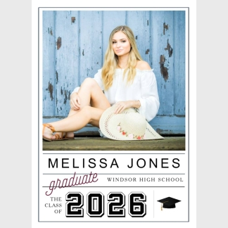 windsor high school graduation photo announcements