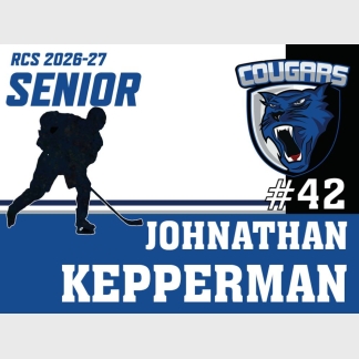 Resurrection Christian Hockey Yard Sign