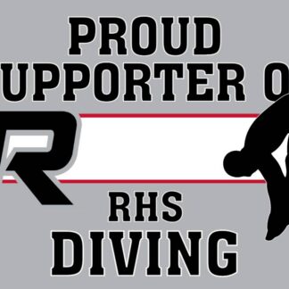Roosevelt High School Diving yard signs