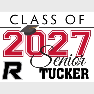 Roosevelt High School graduation yard signs
