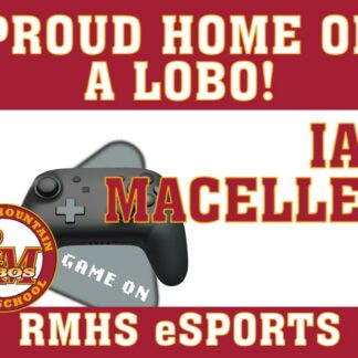Rocky Mountain High School eSports yard signs