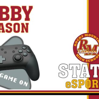 Rocky Mountain High School eSports yard signs