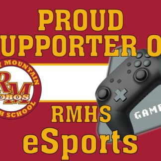 Rocky Mountain High School eSports yard signs