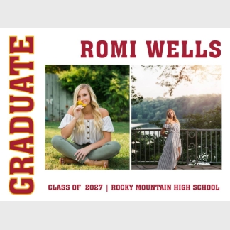 Rocky Mountain High School Graduation yard signs