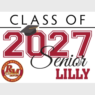 Rocky Mountain High School Graduation yard signs