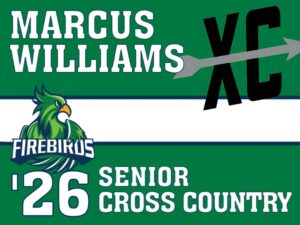 windsor charter academy cross country yard signs