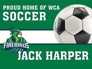 windsor charter academy soccer yard signs