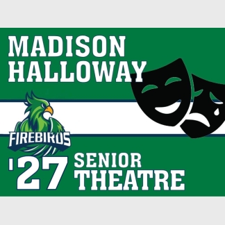 Windsor Charter Academy theatre yard sign