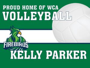 windsor charter academy volleyball yard sign