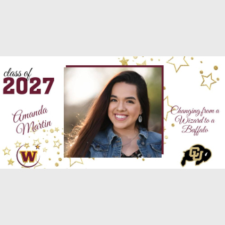 Windsor High School graduation photo logo banner
