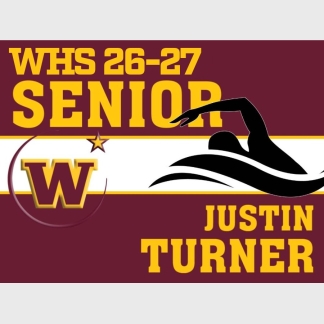 windsor high school swimming yard sign