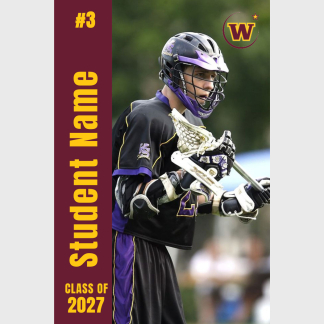 Windsor High School lacrosse posters