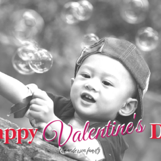 valentine's day photo cards