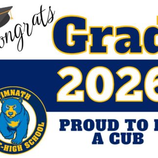 timnath high school graduation yard sign