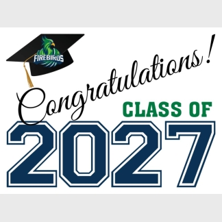 Windsor Charter Academy Early College Graduation yard signs