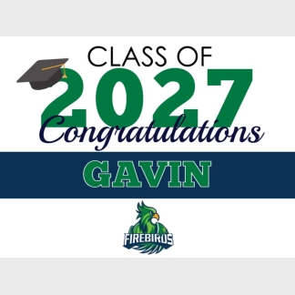 Windsor Charter Academy Early College Graduation yard signs