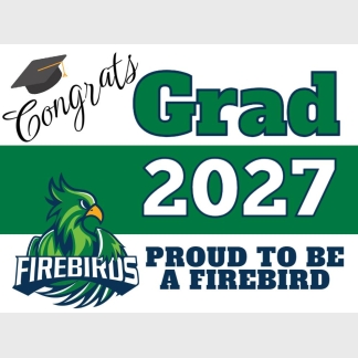 Windsor Charter Academy Early College Graduation yard signs