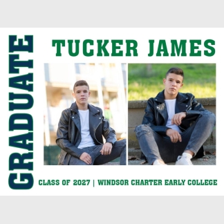 Windsor Charter Academy Early College Graduation photo yard signs