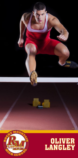Rocky Mountain High School Track Banner
