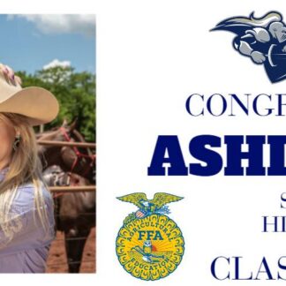 severance high school ffa graduation banner
