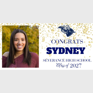 Severance High School Graduation photo banners