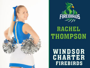 windsor charter cheerleading yard sign