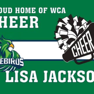windsor charter cheerleading yard sign