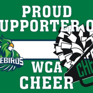 windsor charter cheerleading yard sign