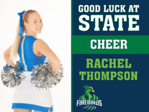 windsor charter cheerleading yard sign