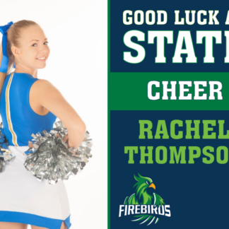 windsor charter cheerleading yard sign