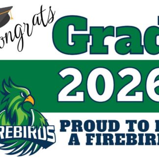 windsor charter early college graduation yard sign