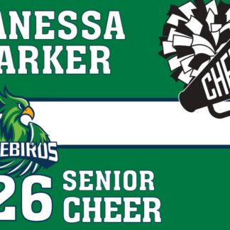 windsor charter cheerleading yard sign