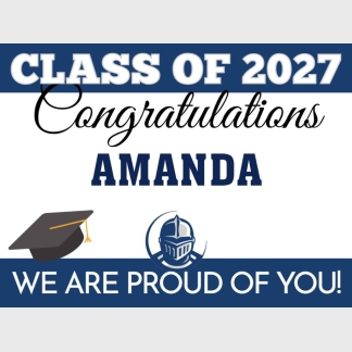 Severance High School Graduation yard signs