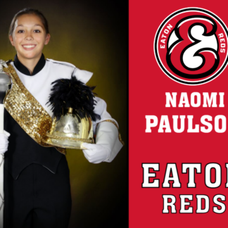 Eaton High School band yard signs
