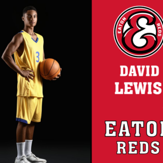 Eaton High School basketball yard signs