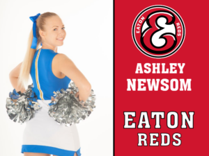 Eaton High School cheer yard signs