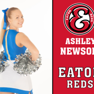 Eaton High School cheer yard signs