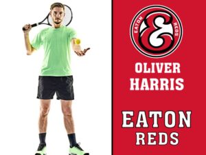 Eaton High School tennis yard signs