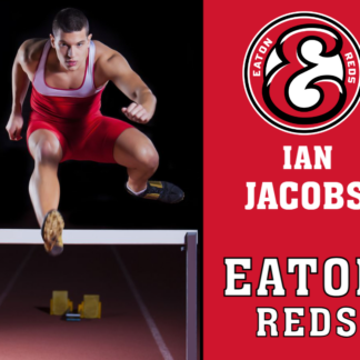 Eaton High School track yard signs