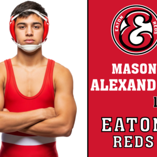 Eaton High School wrestling yard signs