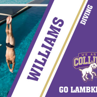 Fort Collins High School diving yard signs