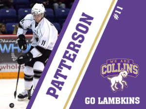 Fort Collins High School ice hockey yard signs