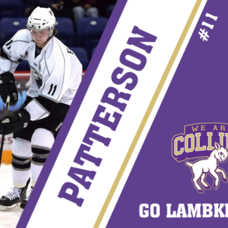 Fort Collins High School ice hockey yard signs