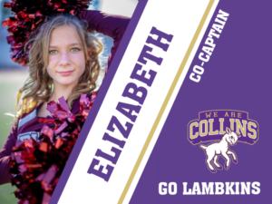 Fort Collins High School poms yard signs