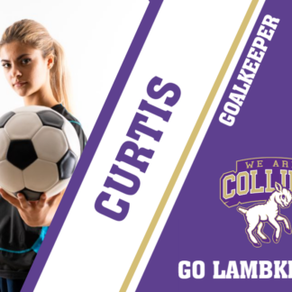 Fort Collins High School soccer yard signs
