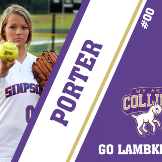 Fort Collins High School softball yard signs