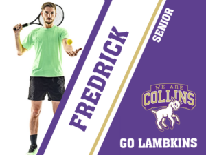 Fort Collins High School tennis yard signs